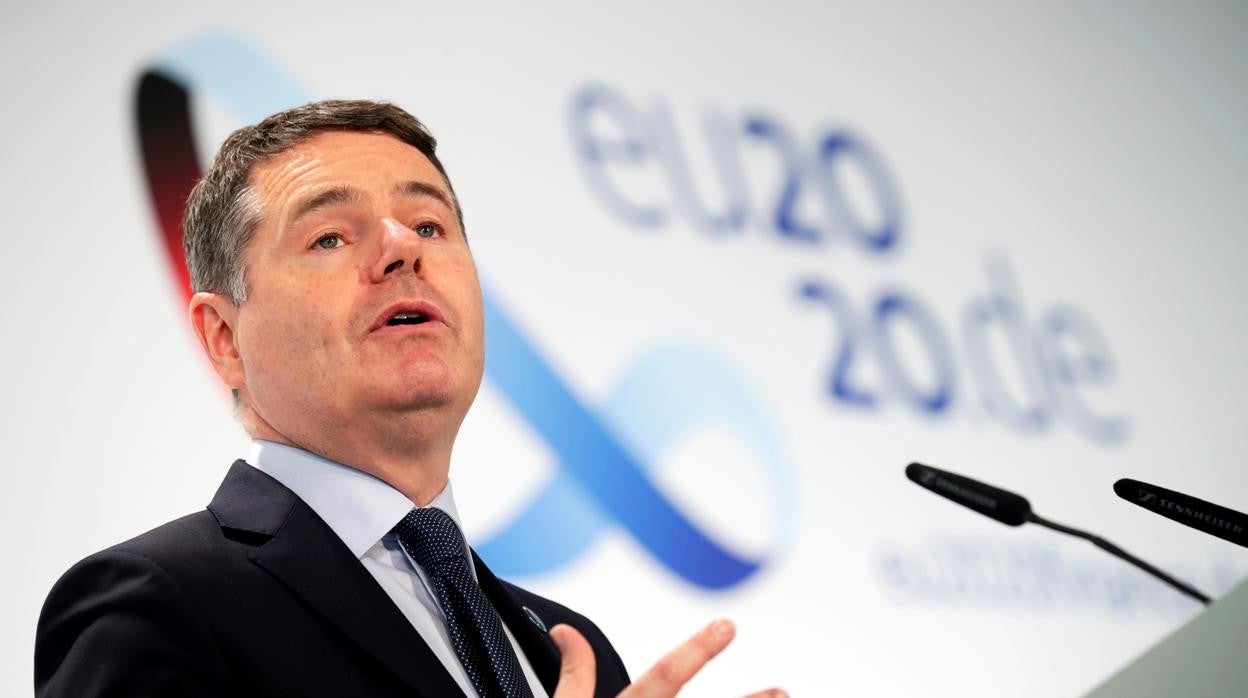 Paschal Donohoe, presidente del Eurogrupo