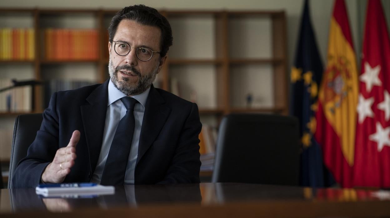 avier Fernández Lasquetty, consejero de Hacienda de la Comunidad de Madrid