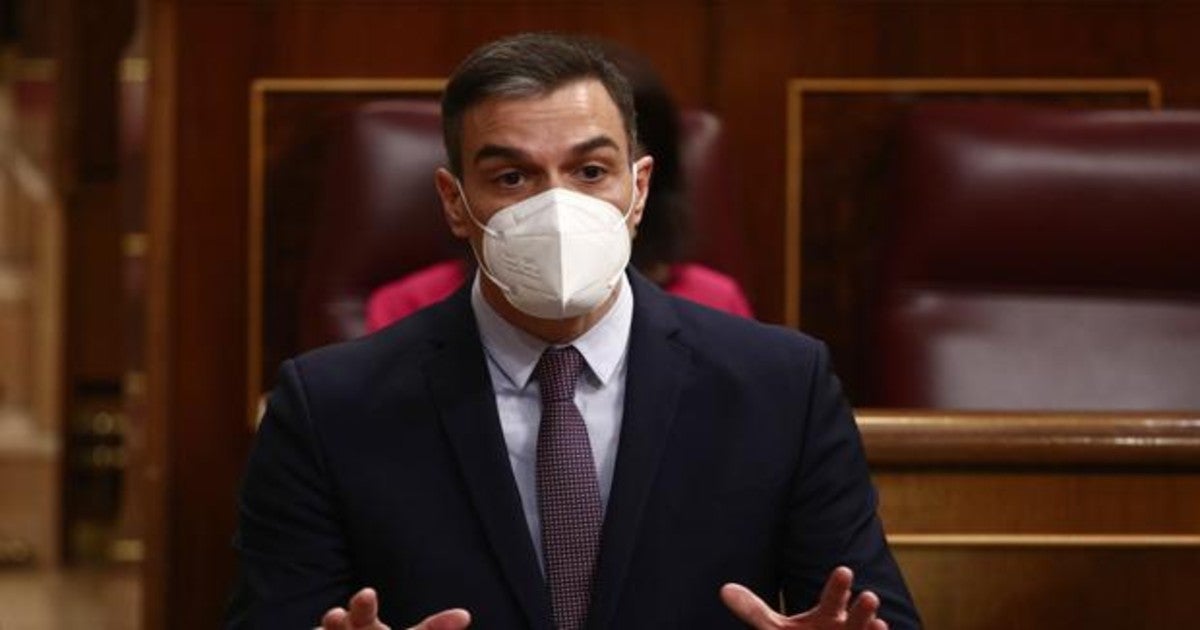 El presidente del Gobierno, Pedro Sánchez