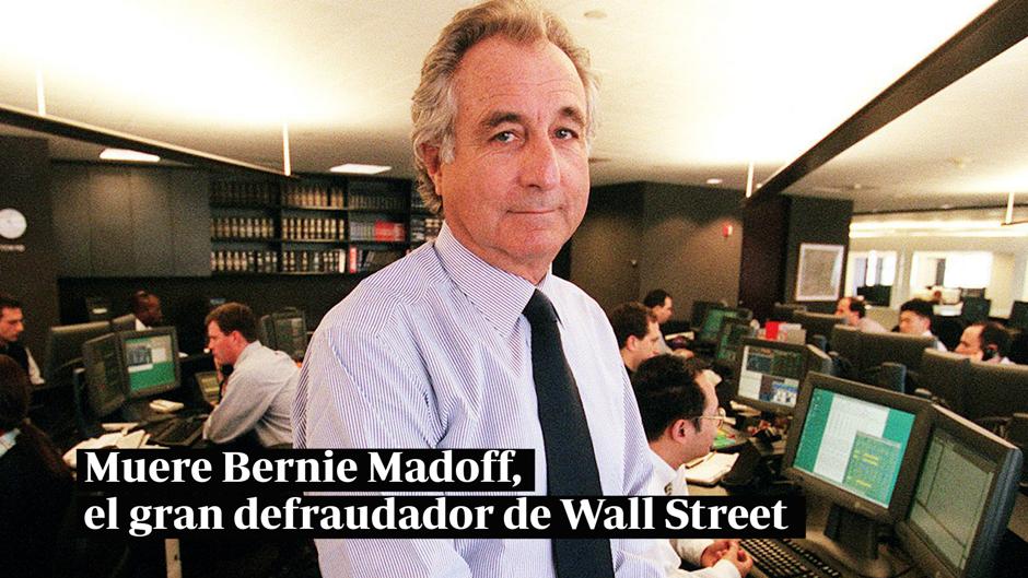 Muere Bernie Madoff, el gran defraudador de Wall Street