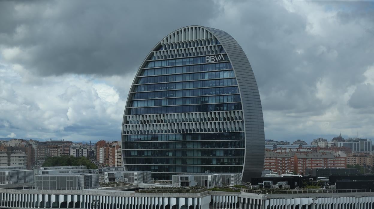 La sede de BBVA en Madrid