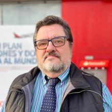 José Luis Romero, empleado de Banco Santander