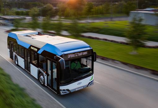 Solaris comenzó a fabricar este prototipo de autobús de hidrógeno en 2014. Lo ha probado este año en Madrid