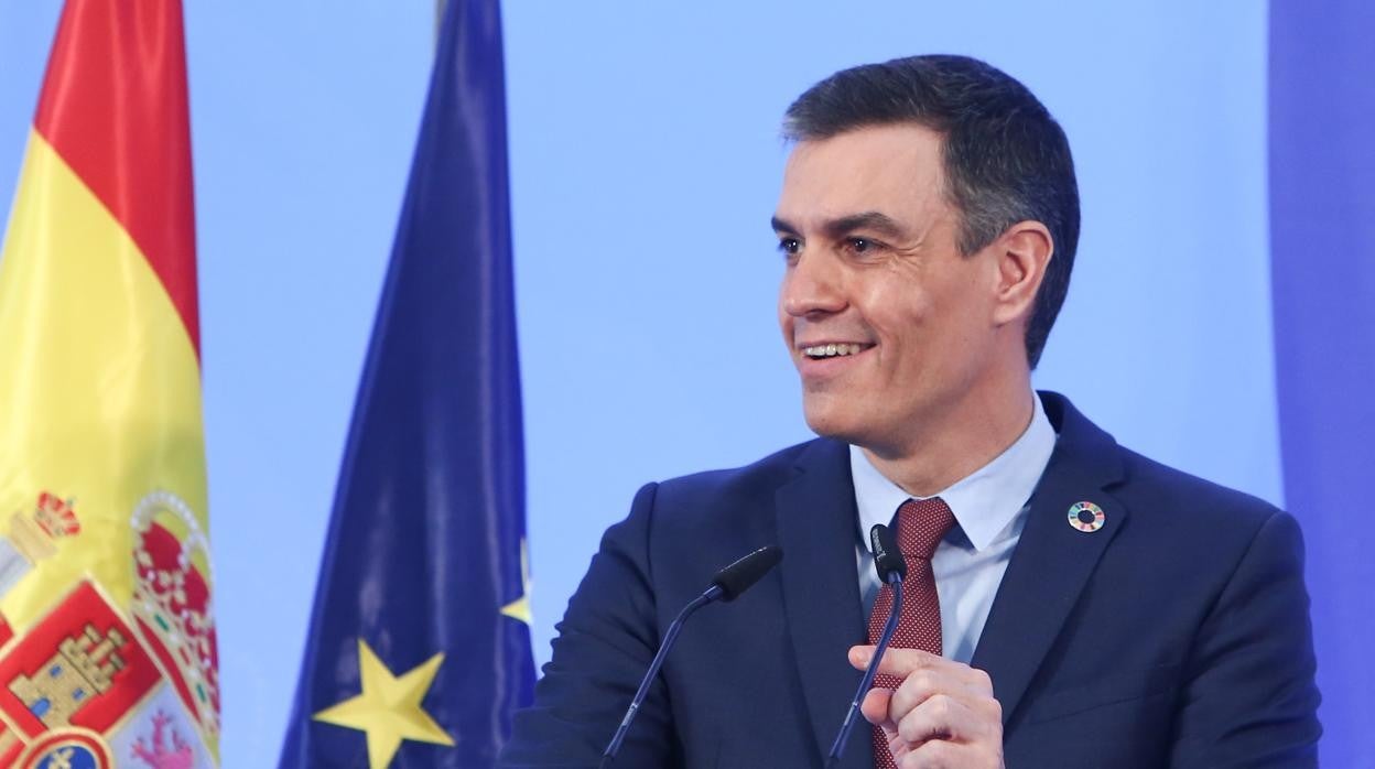 El presidente del Gobierno, Pedro Sánchez