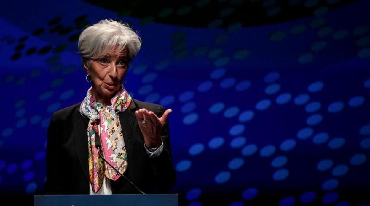 La presidenta del BCE, Christine Lagarde