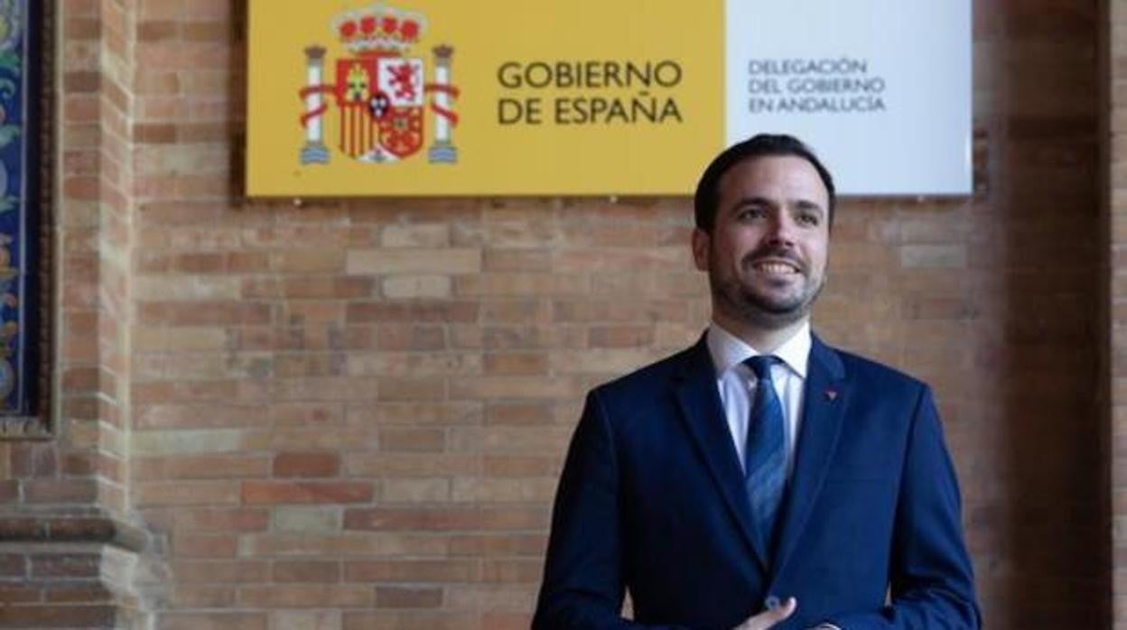 El ministro de Consumo, Alberto Garzón