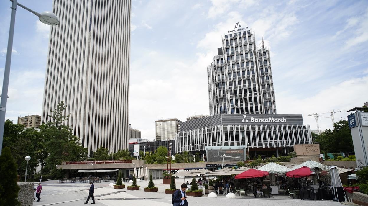 Zona de Azca en Madrid