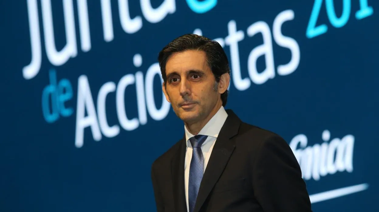 José María Álvarez-Pallete, presidente de Telefónica