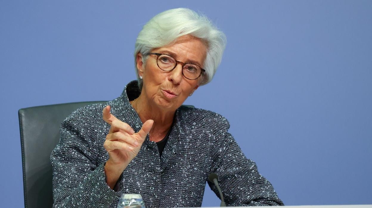 La presidenta del BCE, Christine Lagarde