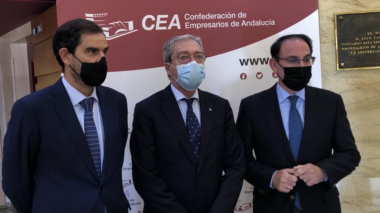 Jorge Romero, Rogelio Velasco y Javier González de Lara han participado en una jornada sobre Economía Circular