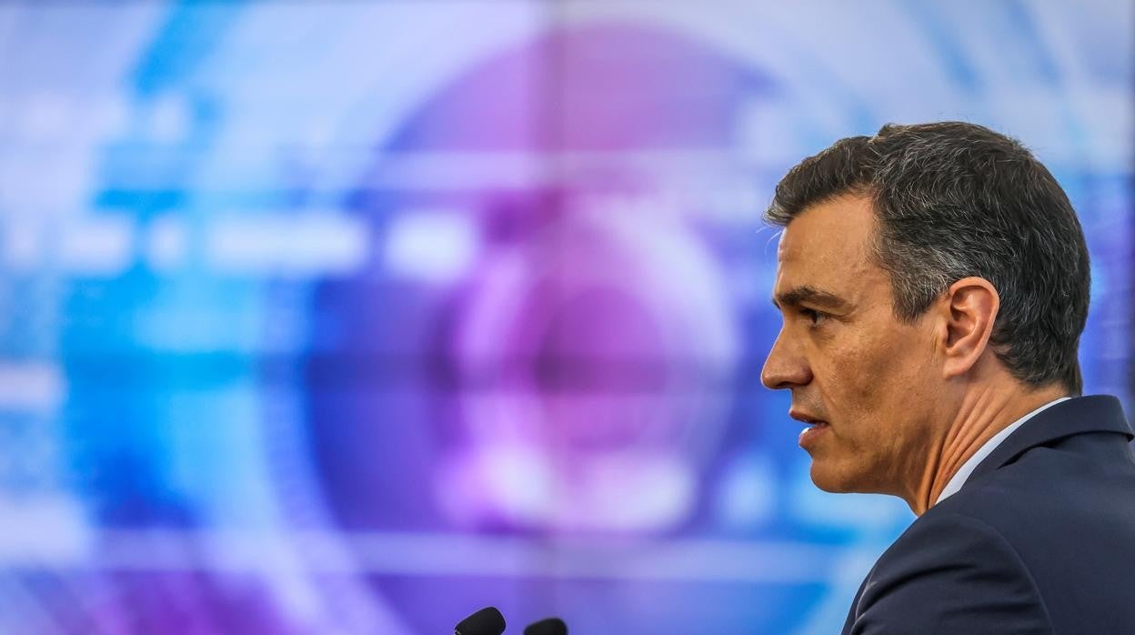 El presidente del Gobierno, Pedro Sánchez