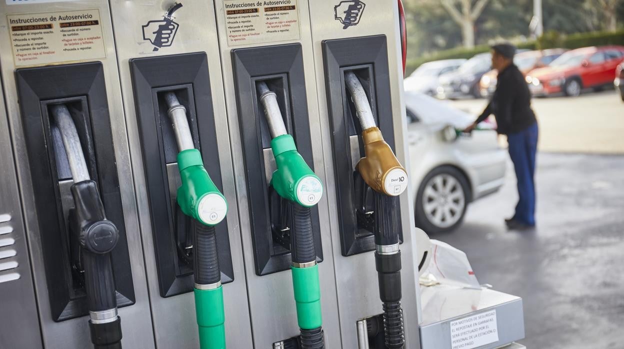 Gasolinera en Pozuelo de Alarcón