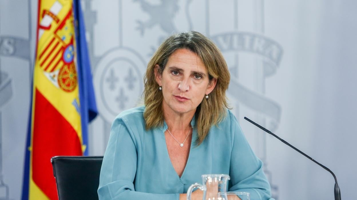 La vicepresidenta tercera y ministra para la Transición Ecológica y el Reto Demográfico, Teresa Ribera