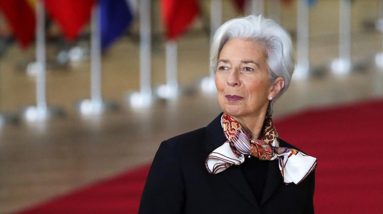 La presidenta del BCE, Christine Lagarde