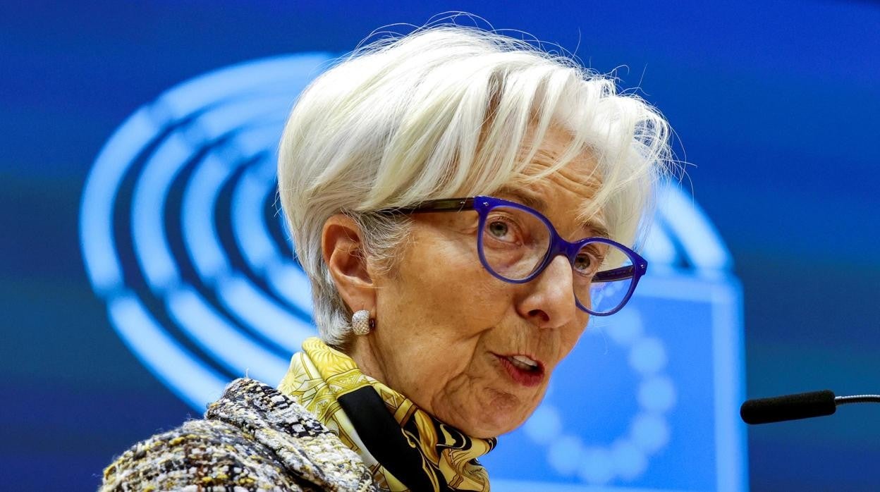 Christine Lagarde, presidenta del BCE