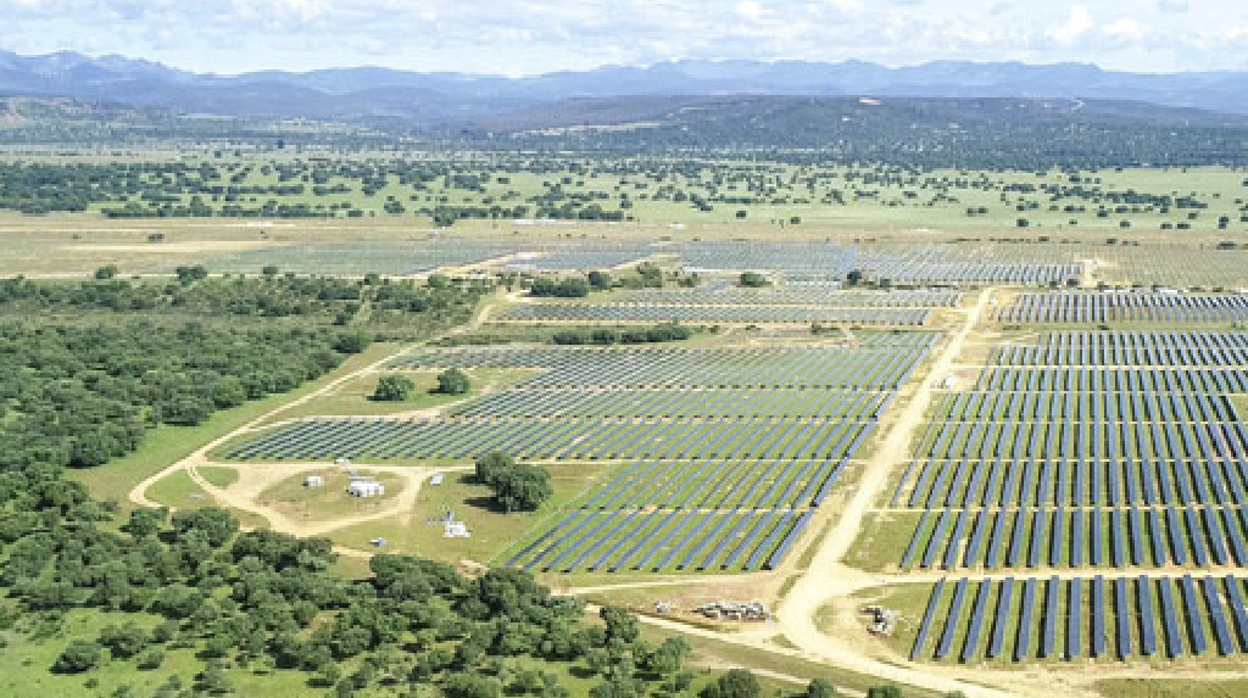 Planta fotovoltaica de Repsol en Extremadura