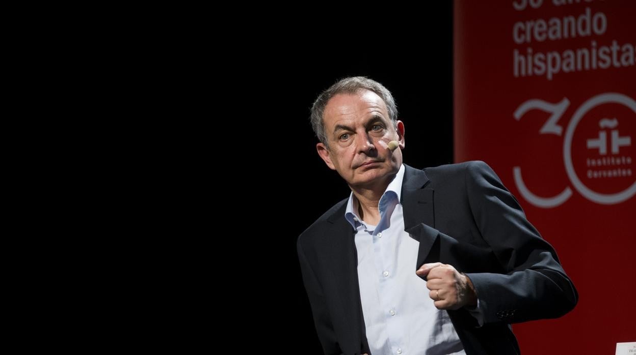 El expresidente del Gobierno, José Luis Rodríguez Zapatero