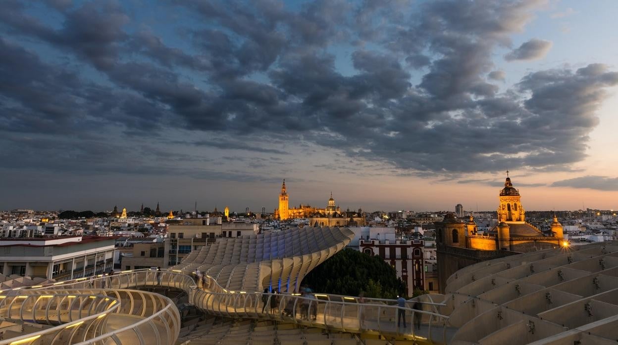 Sevilla desde las Setas de la Encarnación