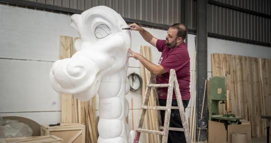 Raúl Martínez, artista fallero