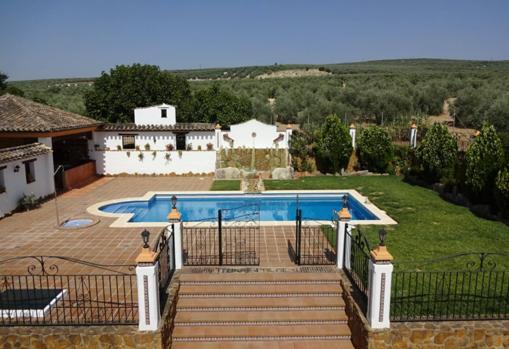 Piscina y exteriores del chalet