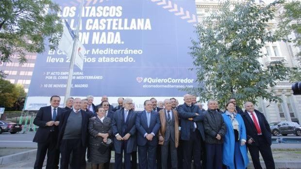 El Gobierno confirma el enésimo retraso del Corredor Mediterráneo ante el clamor de la élite empresarial