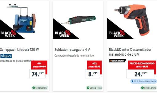 Descuentos en artículos de bricolaje de Lidl