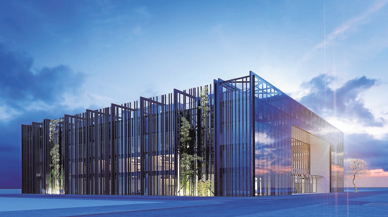 Recreación de las instalaciones que albergarán el proyecto DFactory Barcelona, que contará inicialmente con 17.000 m²