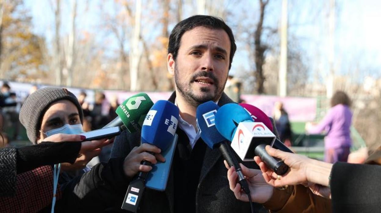 El ministro de Consumo, Alberto Garzón