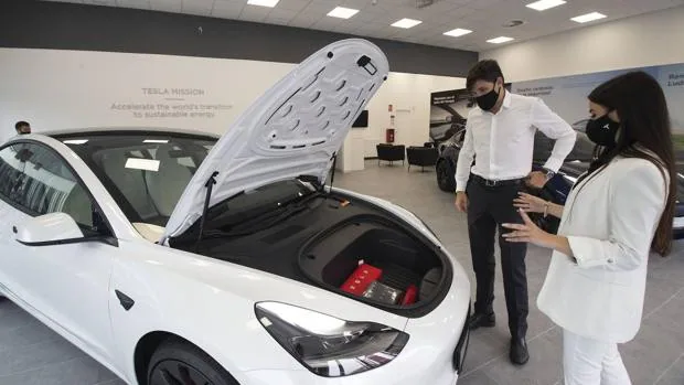 Las ventas de coches Tesla se quintuplican en Sevilla