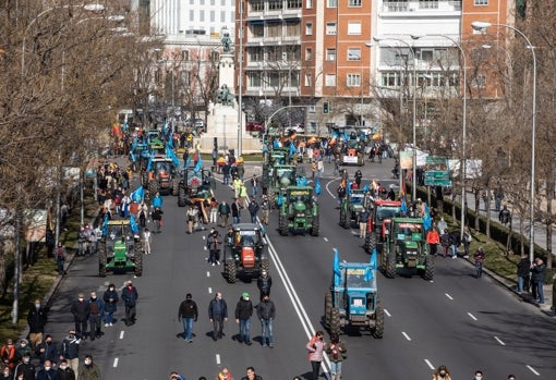 El mundo rural sale a la calle en Madrid contra los &#039;atropellos&#039; que amenazan su modo de vida