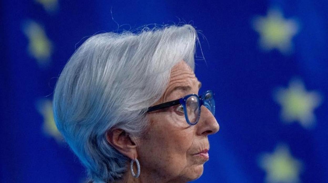 La presidenta del BCE, Christine Lagarde