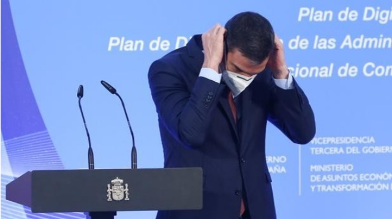 El presidente del Gobierno, Pedro Sánchez