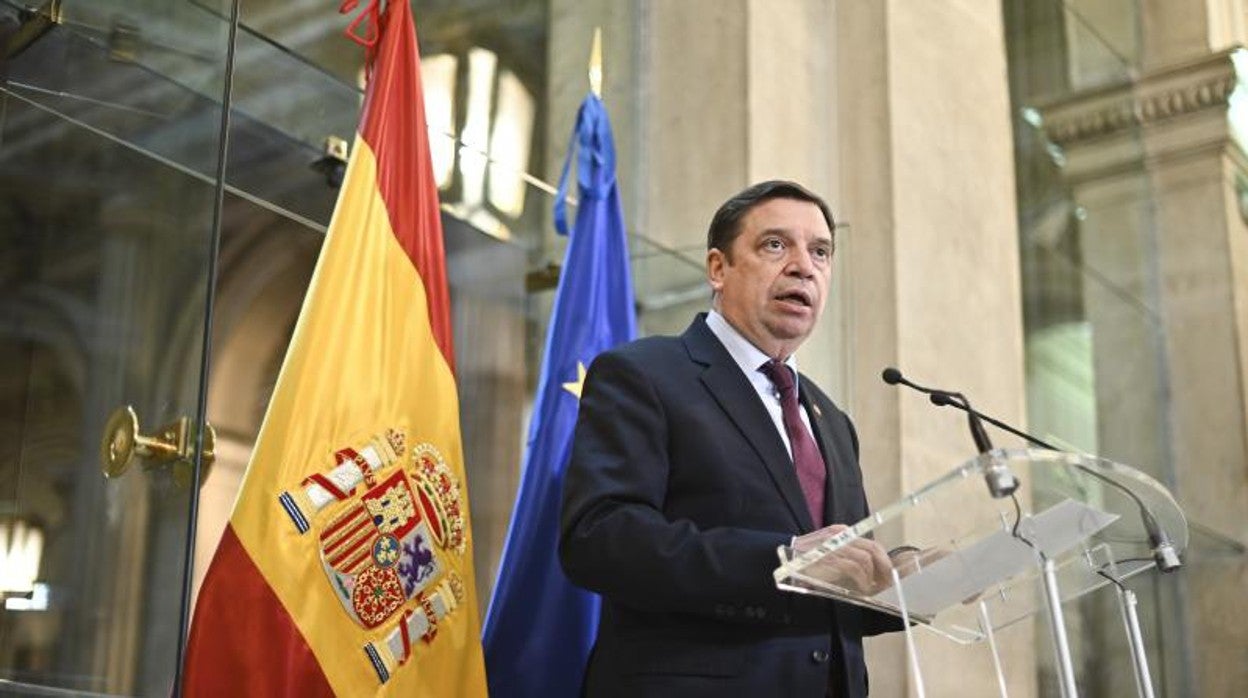 Luis Planas, ministro de Agricultura, Pesca y Alimentación