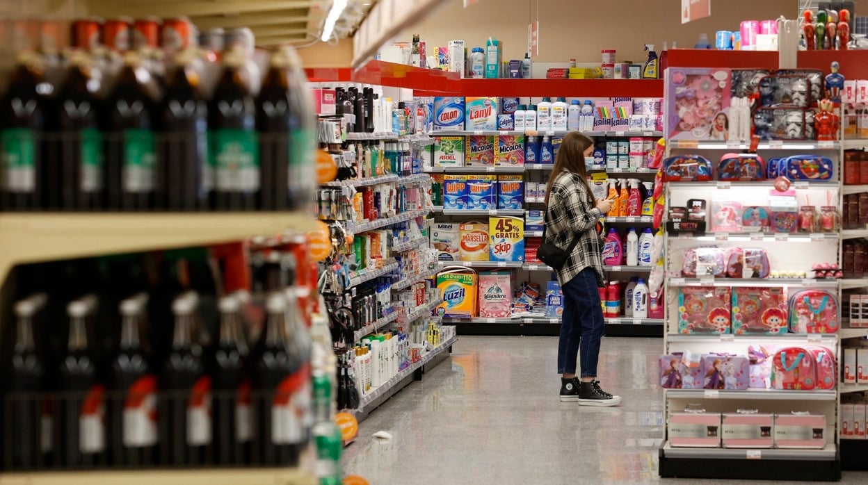 Imagen tomada en un supermercado de Córdoba