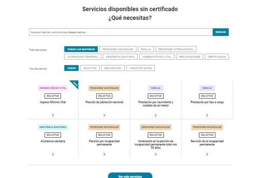 La Seguridad Social explica cómo realizar trámites en el INSS verificando la identidad con un selfi junto al DNI