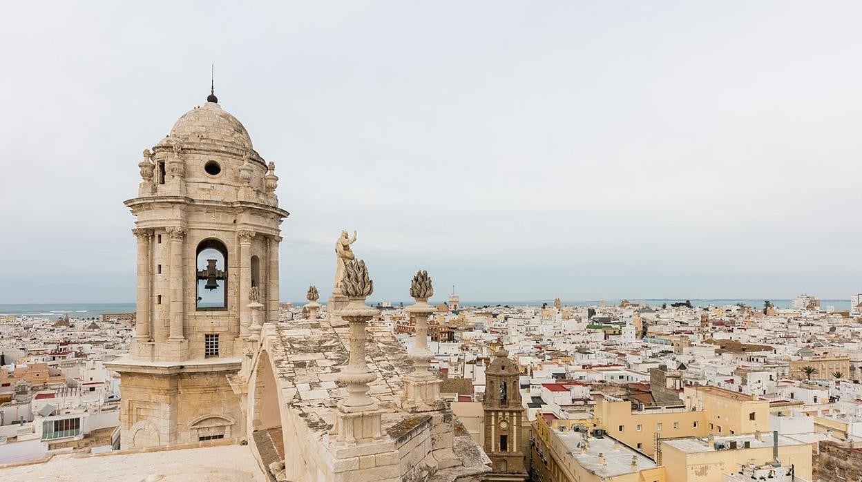 Cádiz a vista de pájaro