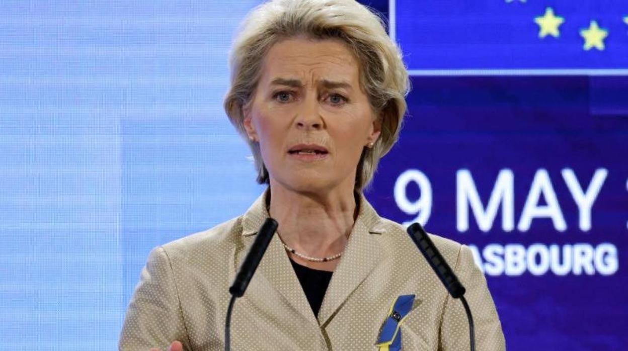 La presidenta de la Comisión Europea, Ursula von der Leyen