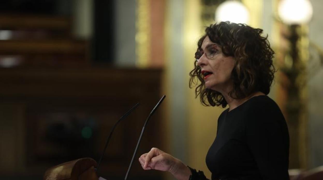 La ministra de Hacienda, María Jesús Montero