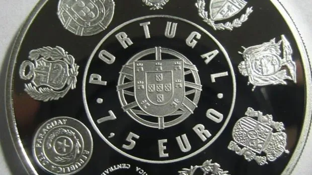 Portugal emite una nueva moneda de 7,5 euros