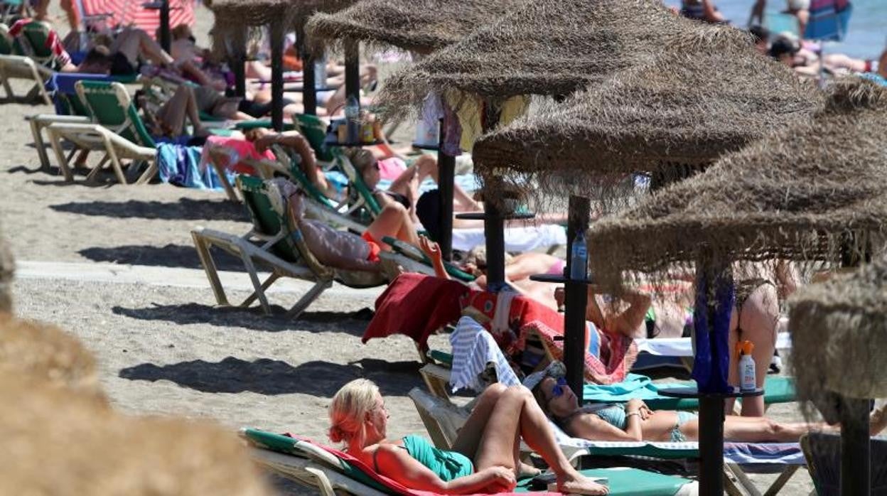 Playa en Málaga