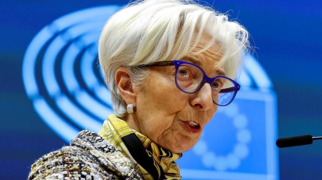 La presidenta del BCE, Christine Lagarde
