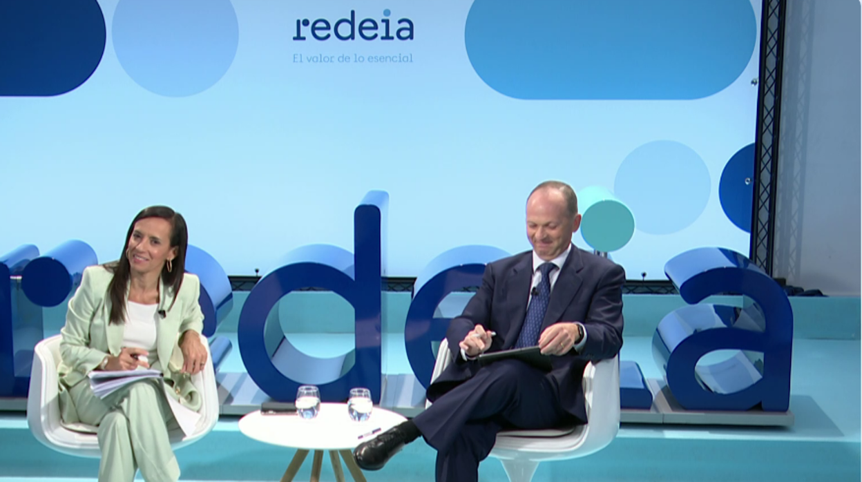 Beatriz Corredor y Roberto García, esta mañana