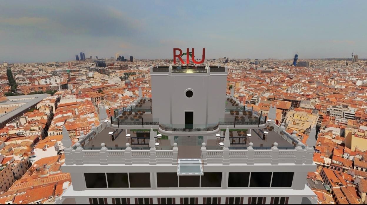 El hotel RIU Plaza España en el metaverso