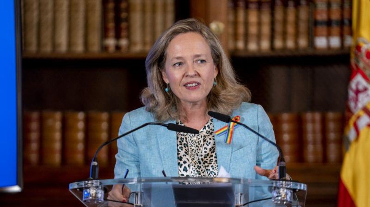 La vicepresidenta de Asuntos Económicos, Nadia Calviño