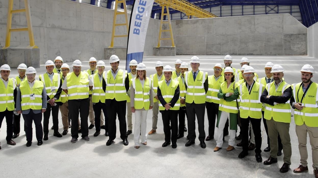 Inauguración de la terminal del Bergé en el Puerto de Huelva