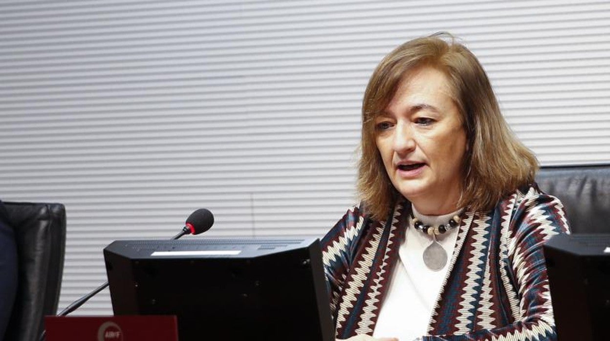 La presidente de Airef, Cristina Herrero