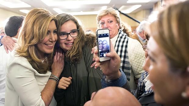 Susana Díaz se reivindica:
«Me encanta ganar elecciones»