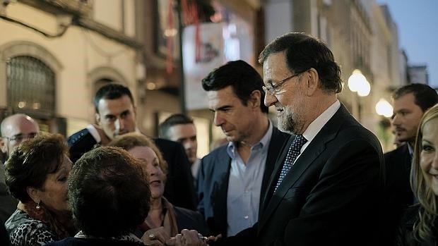 Mariano Rajoy y José Manuel Soria