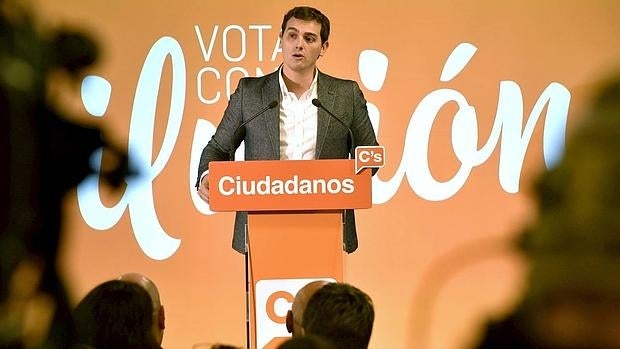 Albert Rivera, presidente de Ciudadanos