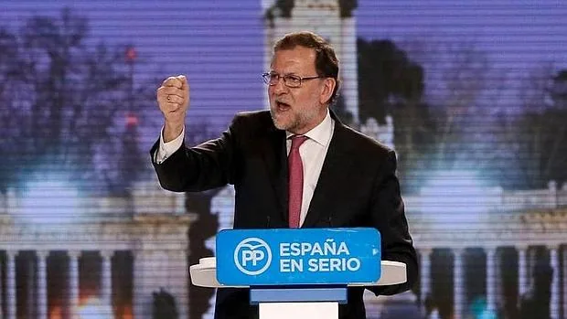 Rajoy, en el acto de cierre de campaña